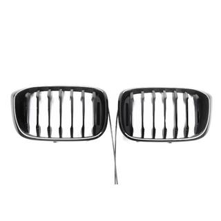 Grilles de calandre type double haricot 1 Bar LED (2018-2021, noir brillant) photo 2