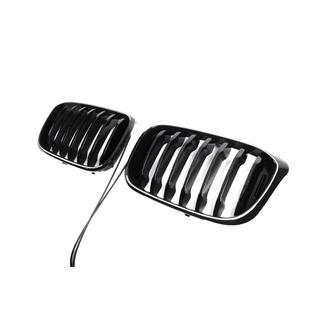 Grilles de calandre type double haricot 1 Bar LED (2018-2021, noir brillant) photo 3