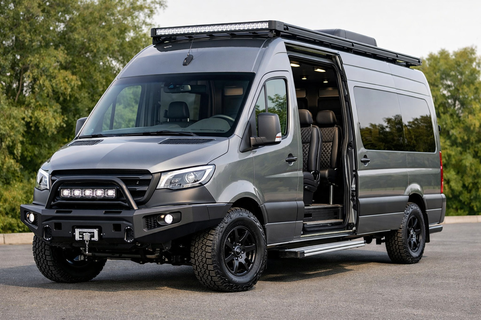 Upgrade de départ pour Mercedes Sprinter W907/W910 en minibus passagers