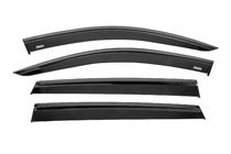 Audi Q7 2015–2026 Déflecteurs de vitres avec baguette noire Niken Luxury (4 pcs) photo 1