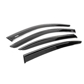 Déflecteurs de vitres avec baguette noire Niken Luxury (4 pcs) photo 3