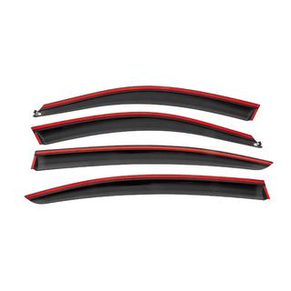 Déflecteurs de vitres avec baguette noire Niken Luxury (4 pcs) BMW 3 Series F30/F31 2012-2019 photo 4