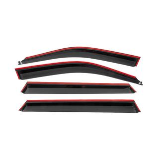 Déflecteurs de vitres avec baguette noire Niken Luxury (4 pcs) photo 4