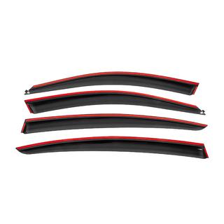 Déflecteurs de vitres avec baguette noire Niken Luxury (4 pcs) BMW Série 5 G30/G31 2017–2023 photo 4