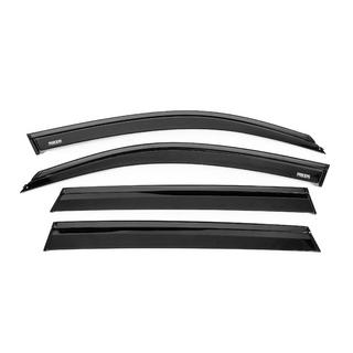 Déflecteurs de vitres avec baguette noire Niken Luxury (4 pcs) BMW X5 G05 2019–2026 photo 1