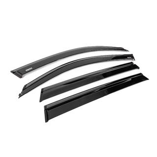 Déflecteurs de vitres avec baguette noire Niken Luxury (4 pcs) BMW X5 G05 2019–2026 photo 3