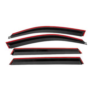 Déflecteurs de vitres avec baguette noire Niken Luxury (4 pcs) BMW X5 G05 2019–2026 photo 4