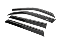 Dacia Duster 2024- Déflecteurs de vitres avec baguette noire Niken Luxury (4 pcs) photo 2