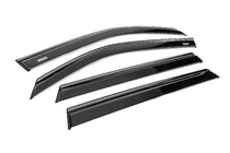 Dacia Duster 2024- Déflecteurs de vitres avec baguette noire Niken Luxury (4 pcs) photo 3