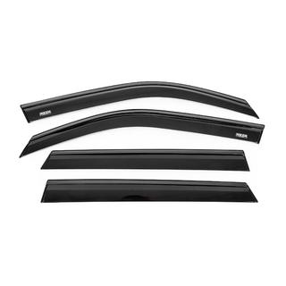 Déflecteurs de vitres avec baguette noire Niken Luxury (4 pcs) photo 1