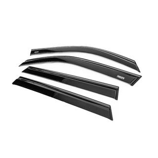 Déflecteurs de vitres avec baguette noire Niken Luxury (4 pcs) photo 2