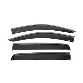 Déflecteurs de vitres avec baguette noire Niken Luxury (2015-2022, 4 pcs) photo 1