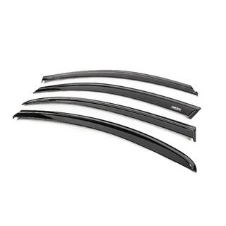 Déflecteurs de vitres avec baguette noire Niken Luxury (SD, 4 pcs) photo 2