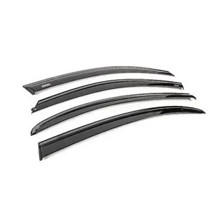 Déflecteurs de vitres avec baguette noire Niken Luxury (SD, 4 pcs) photo 3