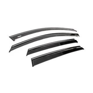 Déflecteurs de vitres avec baguette noire Niken Luxury (4 pcs) photo 3