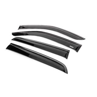 Déflecteurs de vitres avec baguette noire Niken Luxury (4 pcs) Isuzu D-Max 2019- photo 2