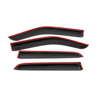 Déflecteurs de vitres avec baguette noire Niken Luxury (4 pcs) Isuzu D-Max 2019- photo 4