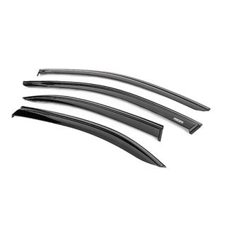 Déflecteurs de vitres avec baguette noire Niken Luxury (4 pcs) photo 2