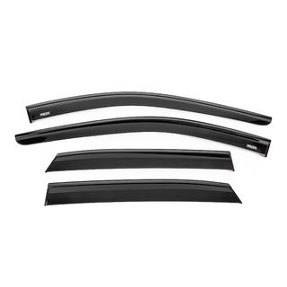 Déflecteurs de vitres avec baguette noire Niken Luxury (4 pcs) Nissan Qashqai 2021- photo 1