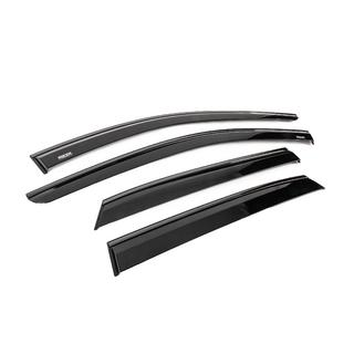 Déflecteurs de vitres avec baguette noire Niken Luxury (4 pcs) Nissan Qashqai 2021- photo 3
