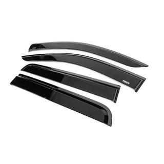 Déflecteurs de vitres avec baguette noire Niken Luxury (4 pcs) photo 2