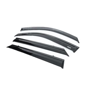 Déflecteurs de vitres avec baguette noire Niken Luxury (4 pcs) photo 2