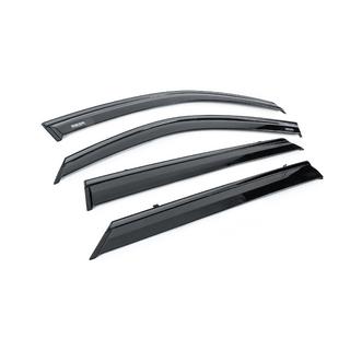 Déflecteurs de vitres avec baguette noire Niken Luxury (4 pcs) photo 3