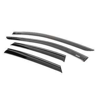Déflecteurs de vitres avec baguette noire Niken Luxury (4 pcs) photo 2