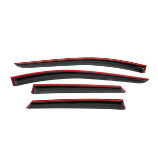 Déflecteurs de vitres avec baguette noire Niken Luxury (4 pcs) photo 4