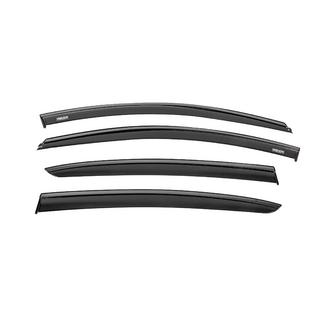 Déflecteurs de vitres avec baguette noire Niken Luxury (SD, 4 pcs) Renault Megane IV 2016-2025 photo 1
