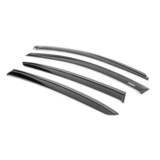 Déflecteurs de vitres avec baguette noire Niken Luxury (SD, 4 pcs) Renault Megane IV 2016-2025 photo 2