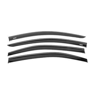 Déflecteurs de vitres avec baguette noire Niken Luxury (SD, 4 pcs) Toyota Corolla 2019- photo 1