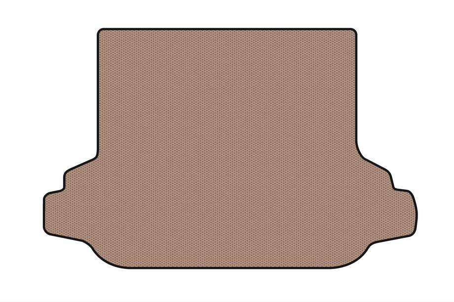 Subaru Outback 2009-2014 Tapis de coffre en caoutchouc Carsuit (Beige) Image