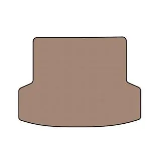 Tapis de coffre en caoutchouc Carsuit (SD, Beige)