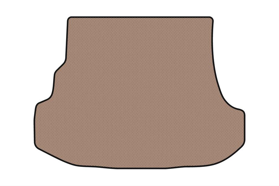 Subaru Forester 1997-2002 Tapis de coffre en caoutchouc Carsuit (Beige) Image