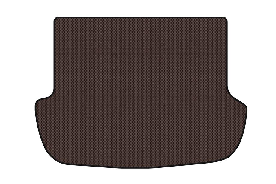Subaru Forester 2008-2013 Tapis de coffre en caoutchouc Carsuit (Marron) Photo 1