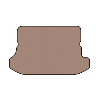 Tapis de coffre en caoutchouc Carsuit (Coupé, Beige)