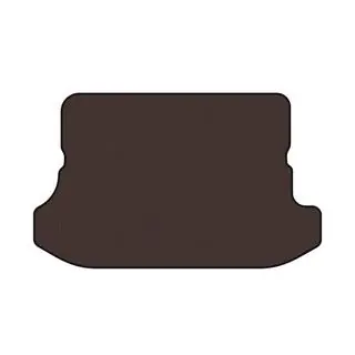 Tapis de coffre en caoutchouc Carsuit (Coupé, Marron)