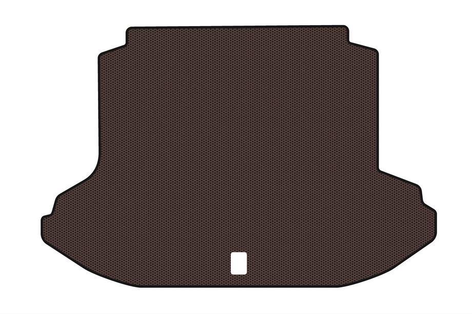 Subaru Legacy 2009-2014 Tapis de coffre en caoutchouc Carsuit (2009-2013, SD, Marron) Photo 1