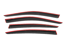 Volkswagen Passat B8 2015-2023 Déflecteurs de vitres avec baguette noire Niken Luxury (4 pcs) photo 4