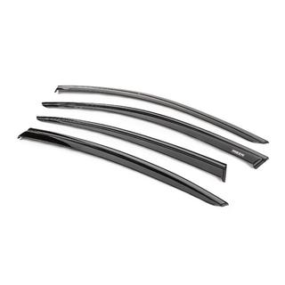 Déflecteurs de vitres avec baguette noire Niken Luxury (4 pcs) photo 2