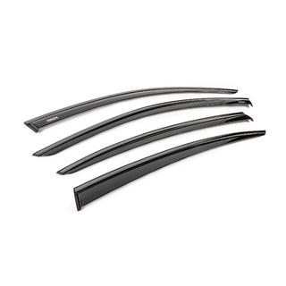 Déflecteurs de vitres avec baguette noire Niken Luxury (4 pcs) photo 3