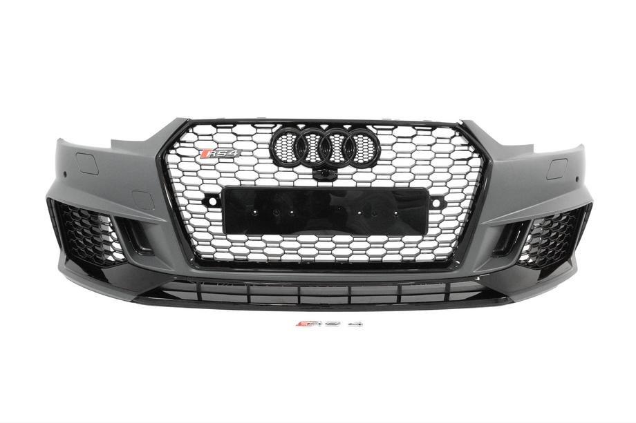 Audi A4 B9 2015-2024 Pare-chocs avant RS-Style (pour capteurs radar, 2015-2019) Image