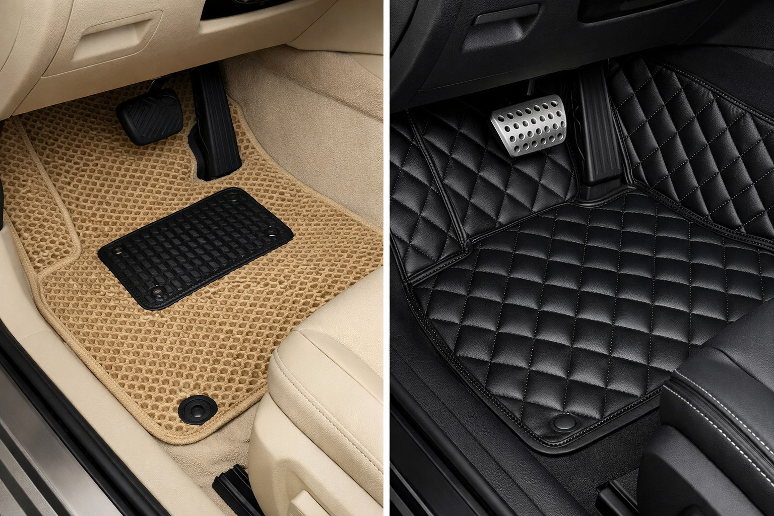 EVA ou tapis en éco-cuir : le plus pratique, et celui qui n’est beau qu’en photo