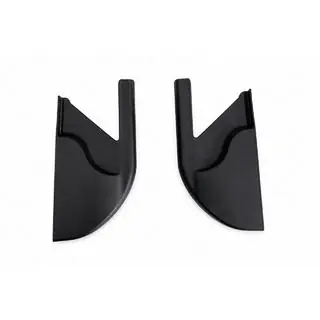 Embout pour pieds de galerie de toit Black Line (plastique) photo 1