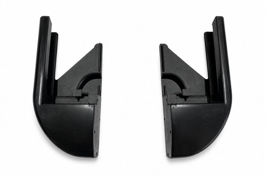 Embout pour pieds de galerie de toit Black Line (plastique) Arrière droit (côté passager) Photo 2