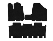 Toyota Sienna 2003-2009 Tapis de sol textile Deluxe (2 rangées, Noir) photo 1