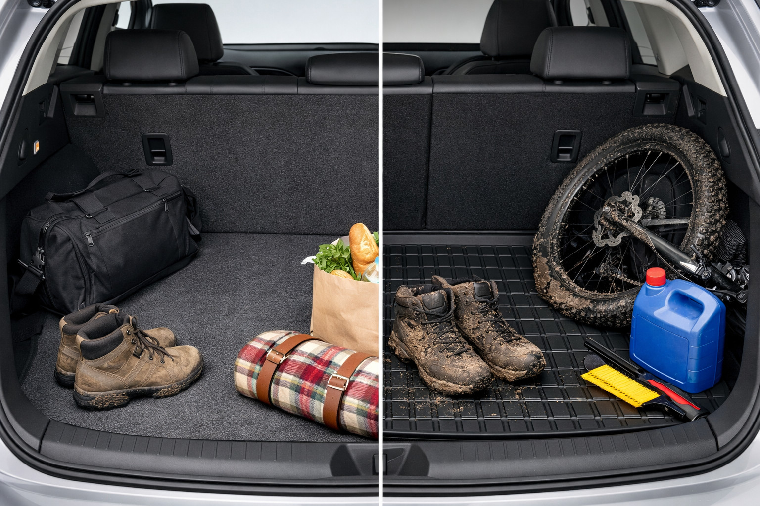 Tapis de coffre textile ou caoutchouc : lequel est le plus pertinent ?