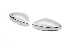 Skoda Octavia III A7 2013-2019 Coques de Rétroviseurs (2 pcs, Acier Inoxydable) photo 2