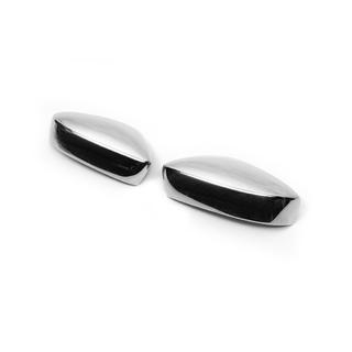 Coques de rétroviseurs sans découpe pour clignotant (2 pcs, inox) Skoda Rapid 2012-2019 photo 3